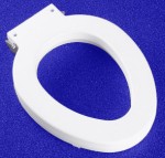 Hinged Toilet Seat Riser